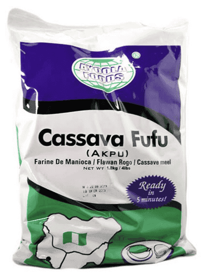 Cassava Fufu (Akpu)
